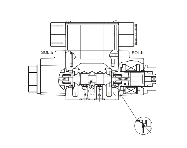 Схема клапана LS-G02-9CA-30-N